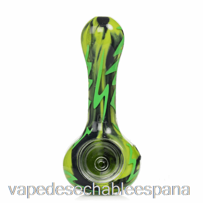 Vape Desechable España Eyce Oraflex Switchback Cuchara De Silicona Criatura Verde (negro / Verde Lima)